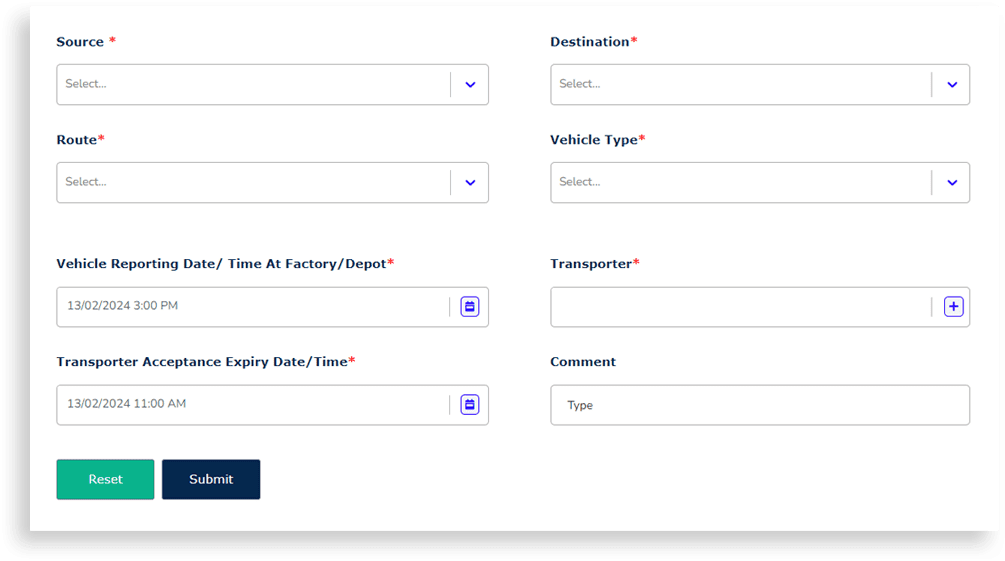 Increase Transporter accountability