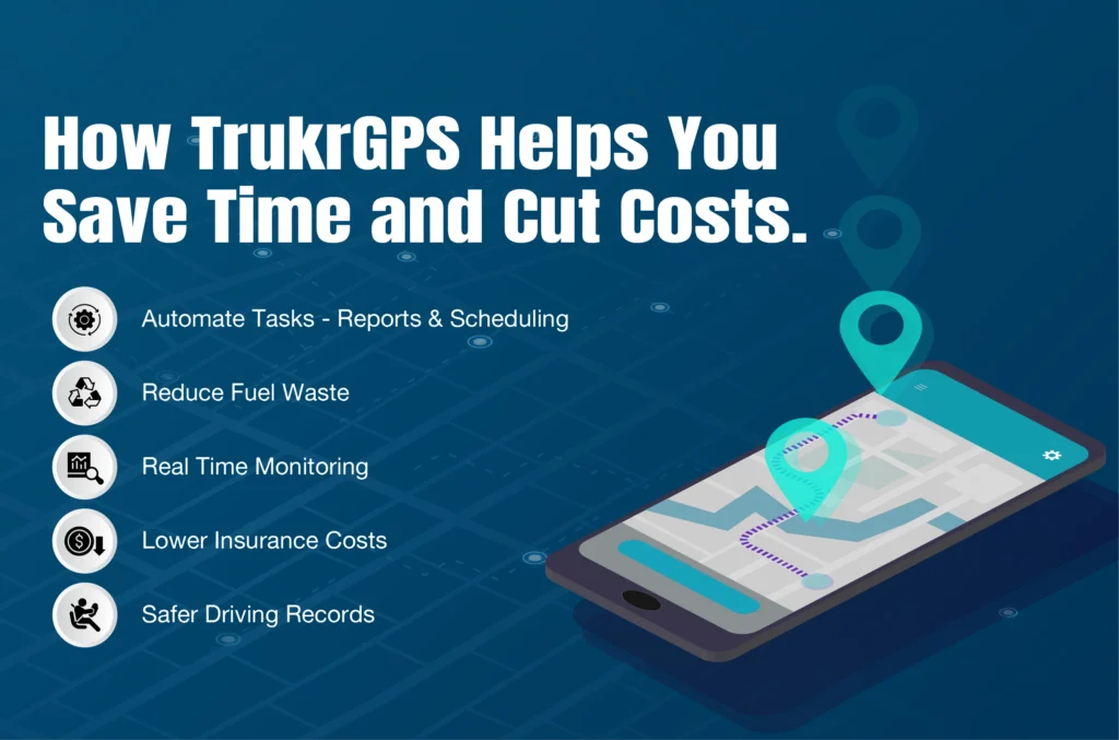 How TrukrGPS Helps You Save Time and Cut Costs?